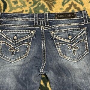 Women’s Rock Revival Luna Easy Boot Stretch Jeans 30  32 x 31.5